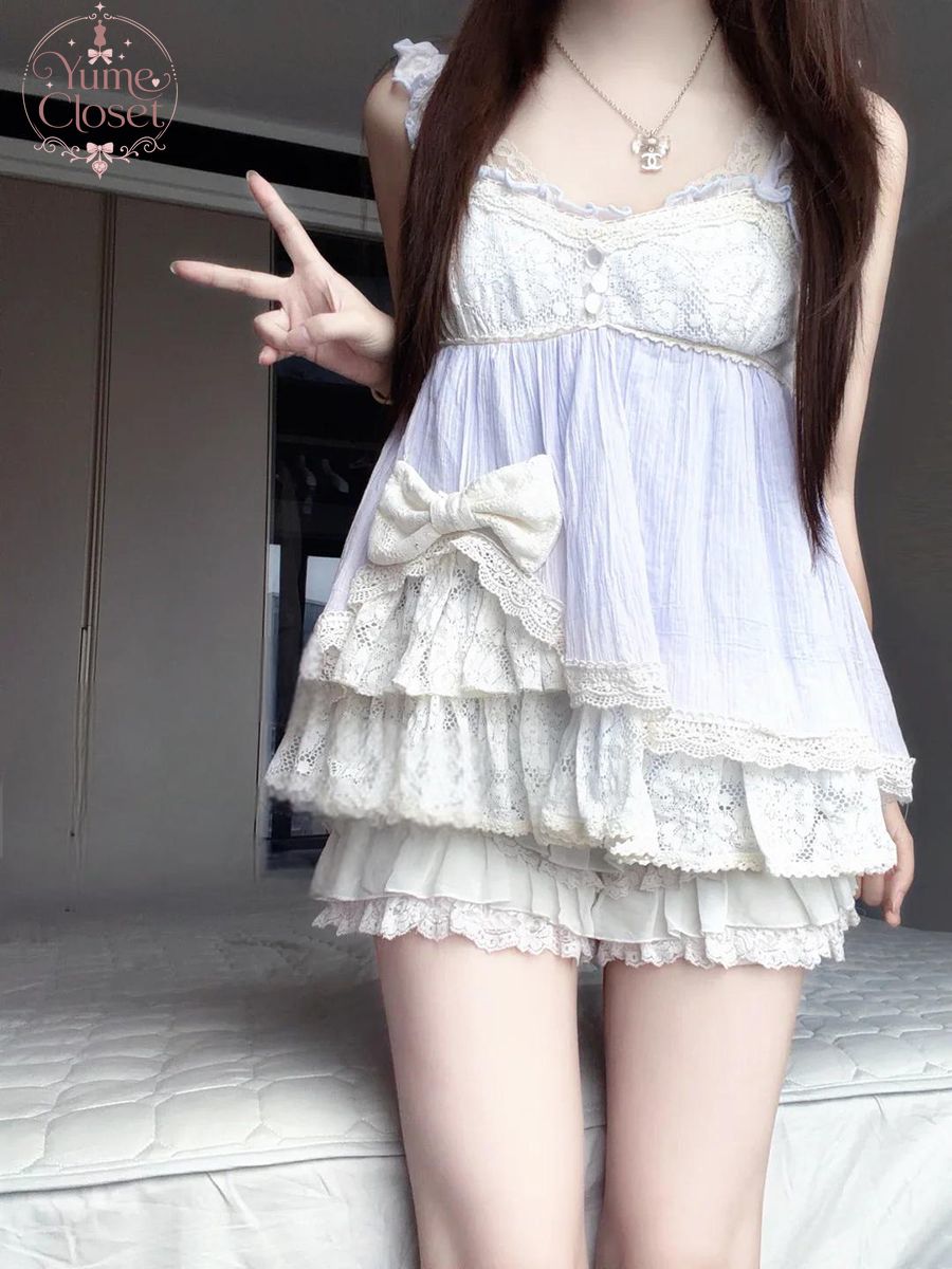 Elastic Lace Trim - Coquette Ryousangata Dollcore Japon Vintage 2