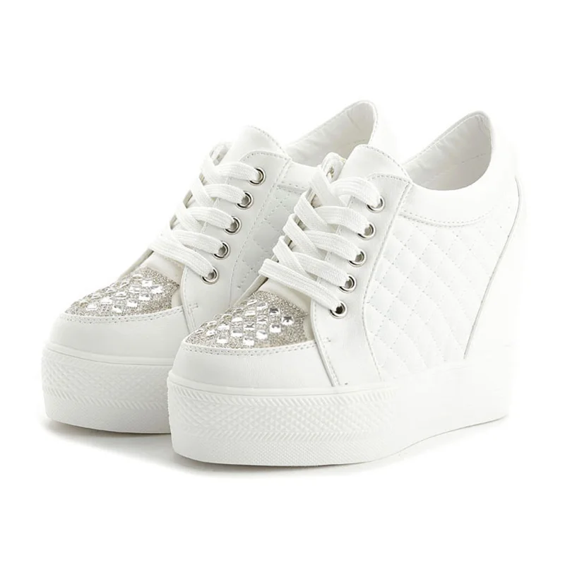 Moda Sneakers kadınlar Platfor - Crystal Mesh Fabric incelemesi ve fiyatı