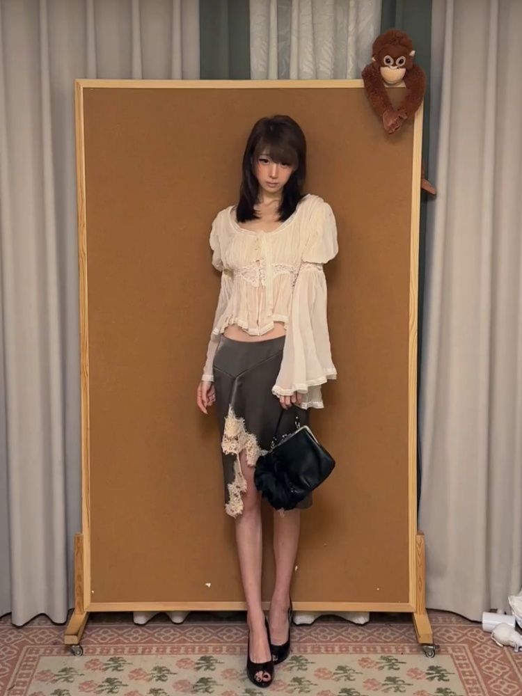 Fransız Şıklığı 2 Parça Takım  - Elastic Lace Trim incelemesi ve fiyatı