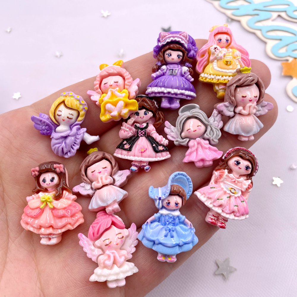 20 adet reçine renkli karikatü - Embellishments For Scrapbooking incelemesi ve fiyatı