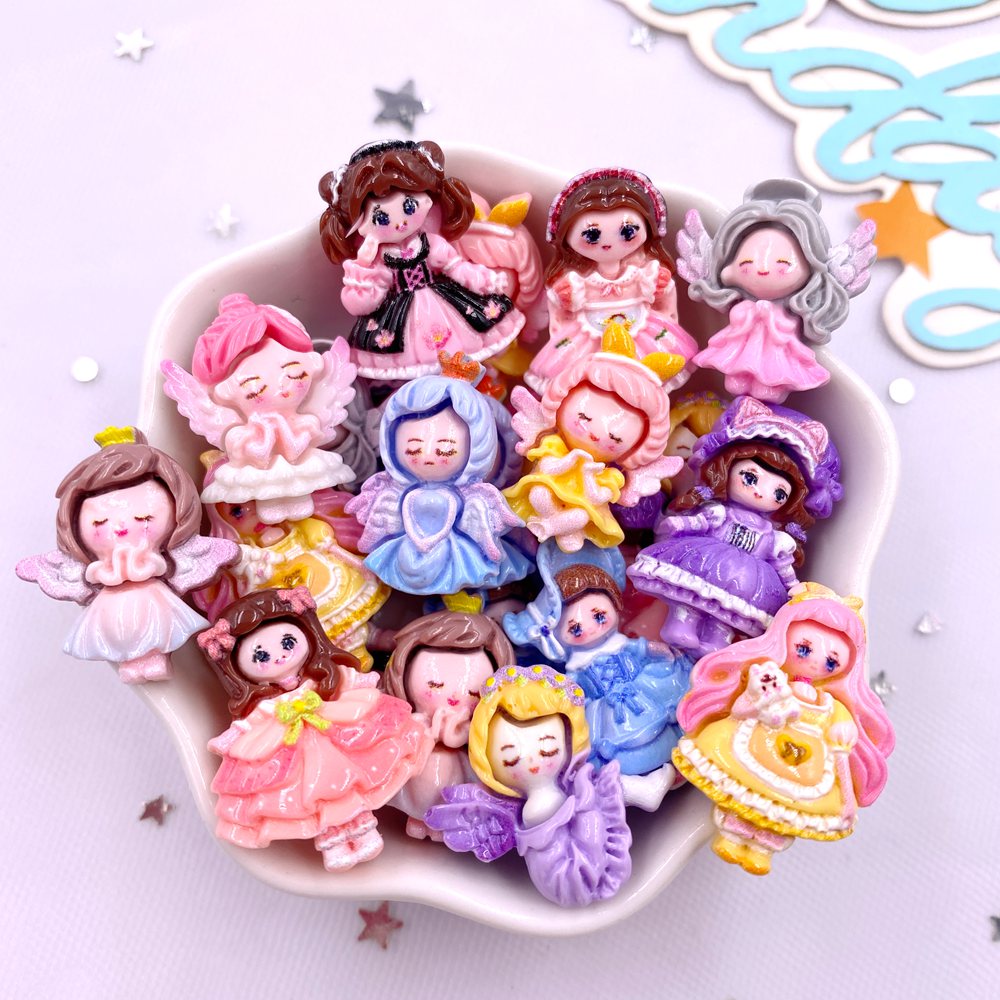 20 adet reçine renkli karikatü - Embellishments For Scrapbooking incelemesi ve fiyatı