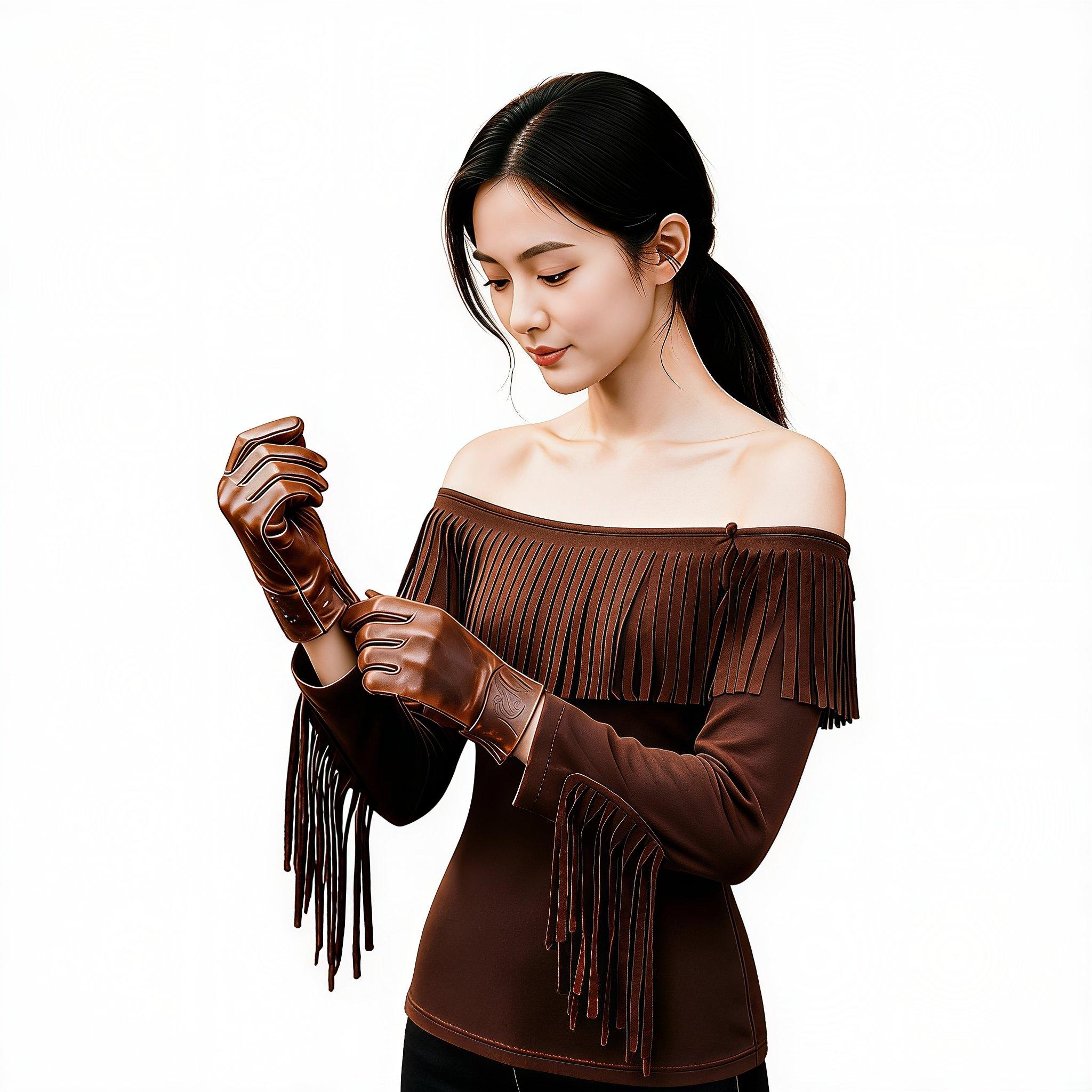 Kadınlar için Batı Tarzı, Omuz - Tassel Fringe Trim incelemesi ve fiyatı